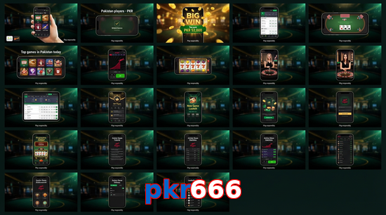 Main screen of Pkr666 bet page for PK players